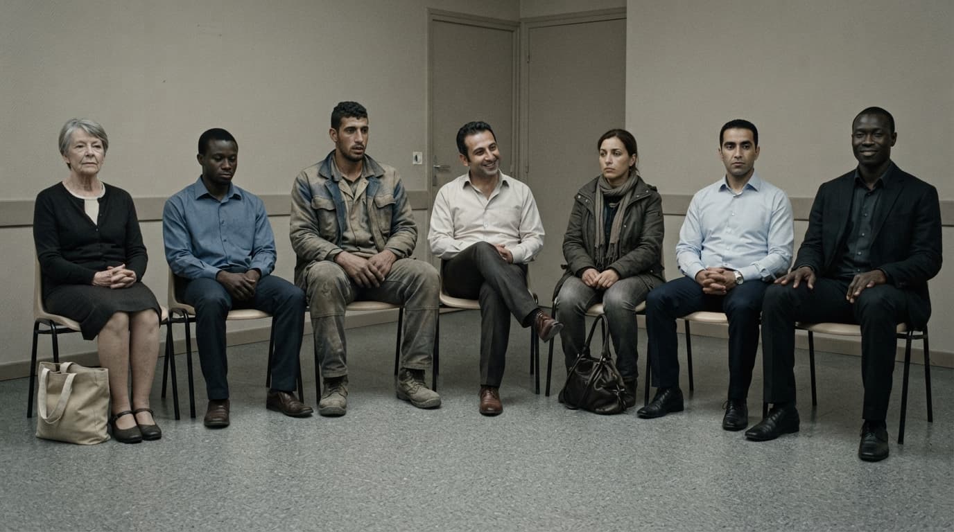 La salle d'attente
